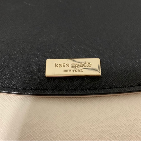 Kate Spade Black And White Wallet Crossbody - Picture 4 of 10
